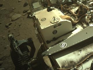 View image taken on Mars, Mars Perseverance Sol 952: Left Navigation Camera (Navcam)