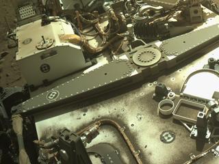 View image taken on Mars, Mars Perseverance Sol 952: Right Navigation Camera (Navcam)