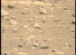 View image taken on Mars, Mars Perseverance Sol 952: Left Mastcam-Z Camera