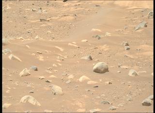 View image taken on Mars, Mars Perseverance Sol 952: Right Mastcam-Z Camera
