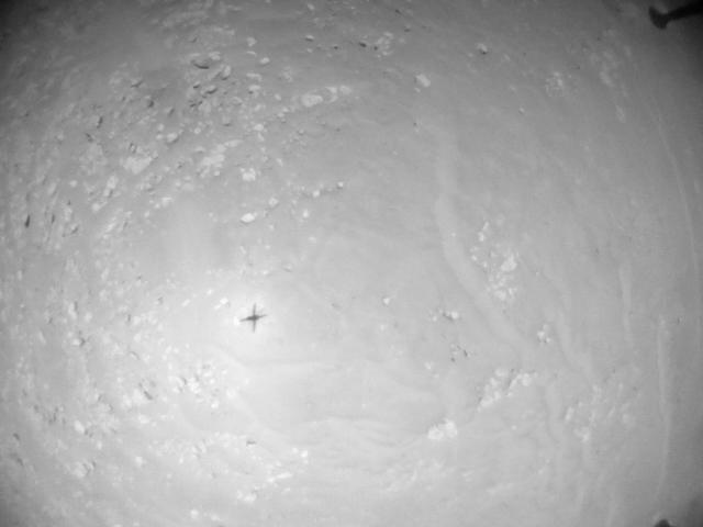 This image was taken by HELI_NAV onboard NASA's Mars rover Perseverance on Sol 955