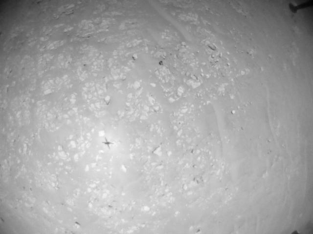 This image was taken by HELI_NAV onboard NASA's Mars rover Perseverance on Sol 955