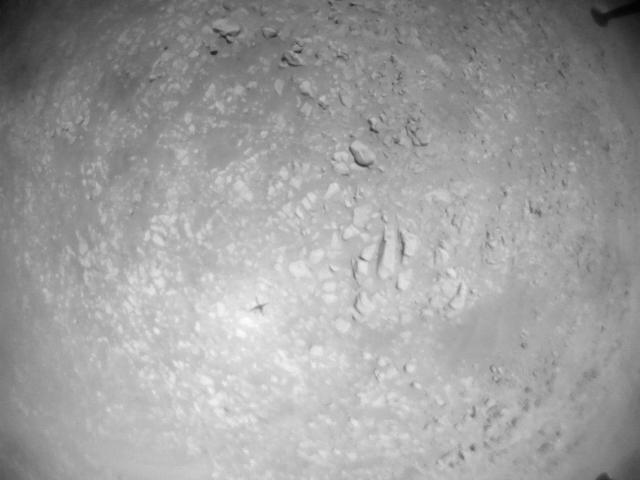 This image was taken by HELI_NAV onboard NASA's Mars rover Perseverance on Sol 955