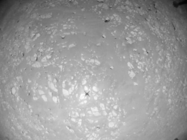 This image was taken by HELI_NAV onboard NASA's Mars rover Perseverance on Sol 955