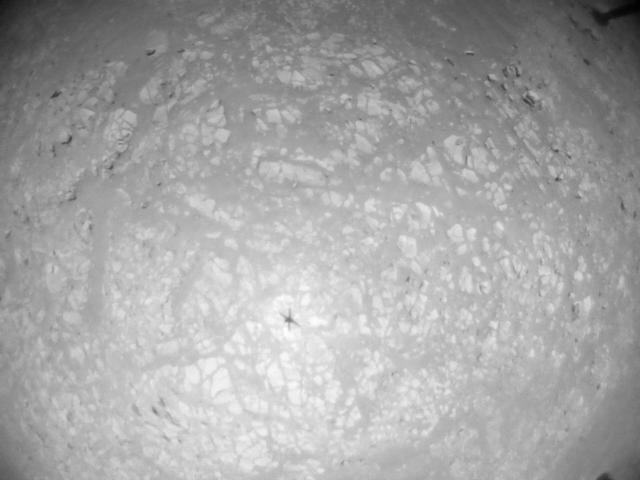 This image was taken by HELI_NAV onboard NASA's Mars rover Perseverance on Sol 955