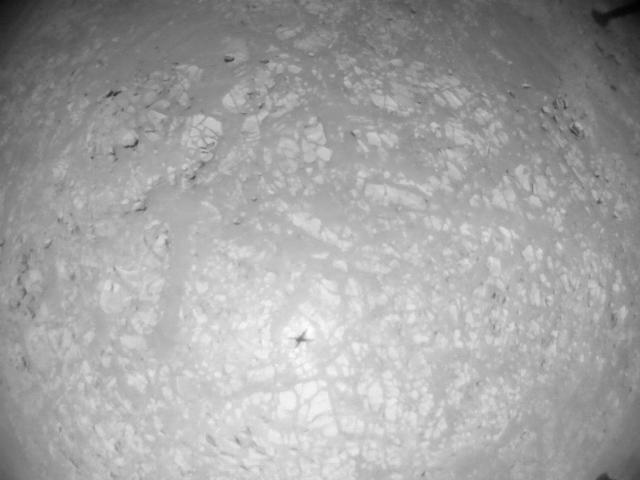 This image was taken by HELI_NAV onboard NASA's Mars rover Perseverance on Sol 955