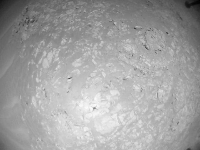 This image was taken by HELI_NAV onboard NASA's Mars rover Perseverance on Sol 955