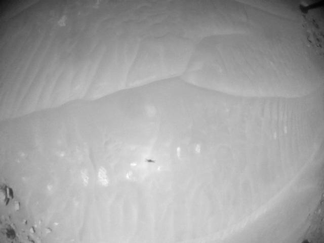 This image was taken by HELI_NAV onboard NASA's Mars rover Perseverance on Sol 955