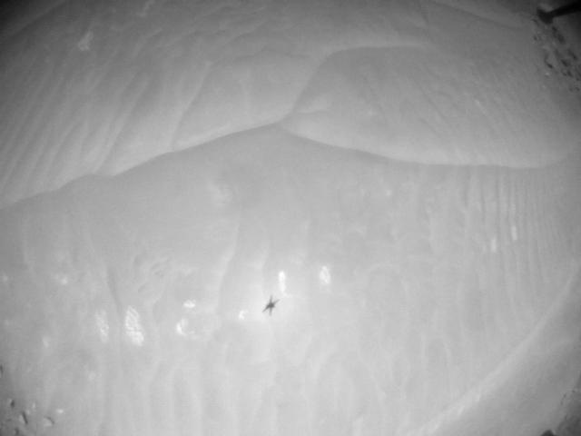 This image was taken by HELI_NAV onboard NASA's Mars rover Perseverance on Sol 955