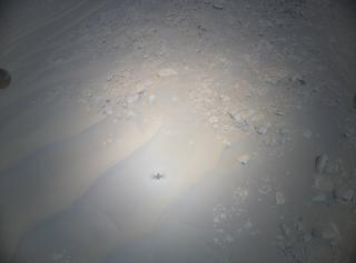 View image taken on Mars, Mars Helicopter Sol 955: Color Camera