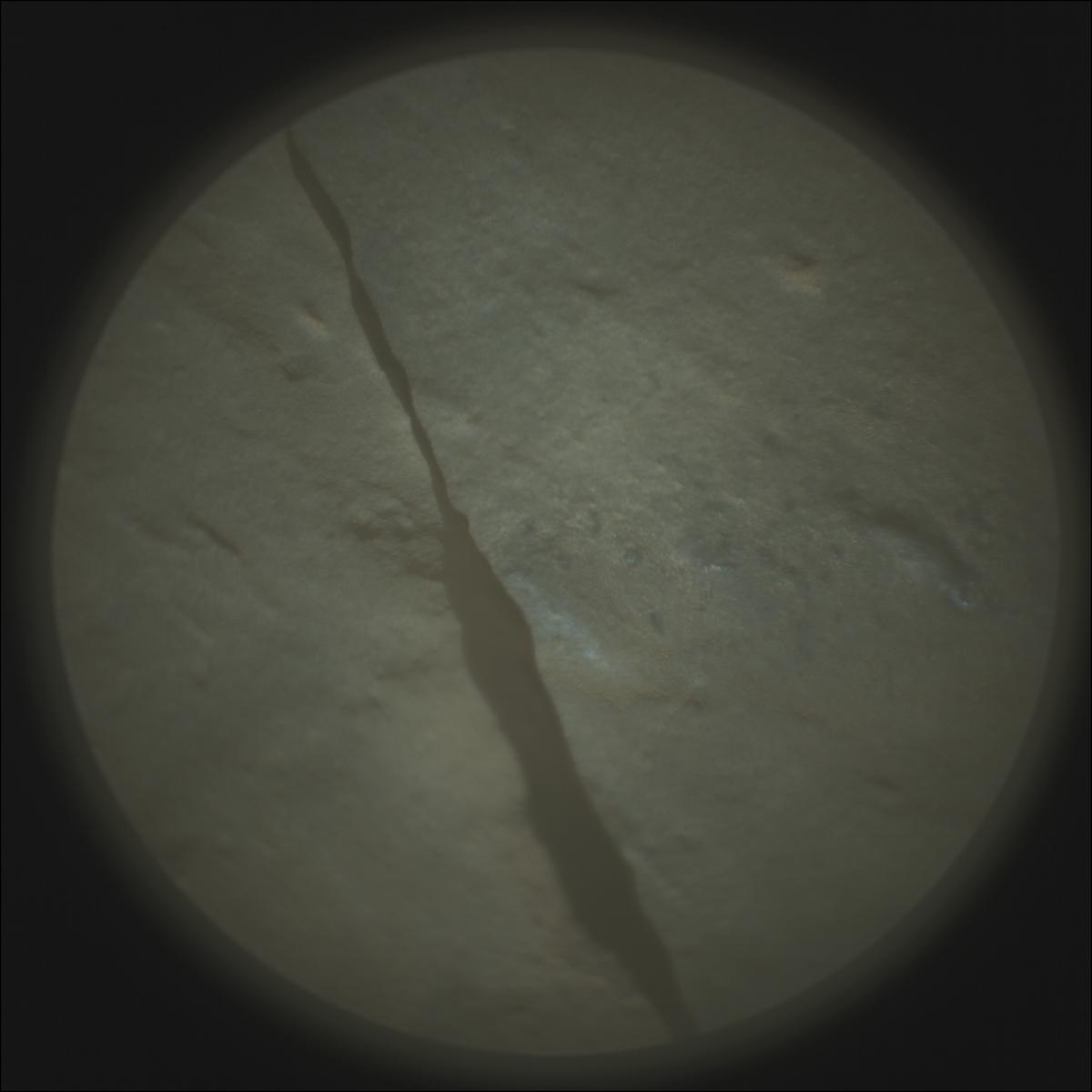 This image was taken by SUPERCAM_RMI onboard NASA's Mars rover Perseverance on Sol 955