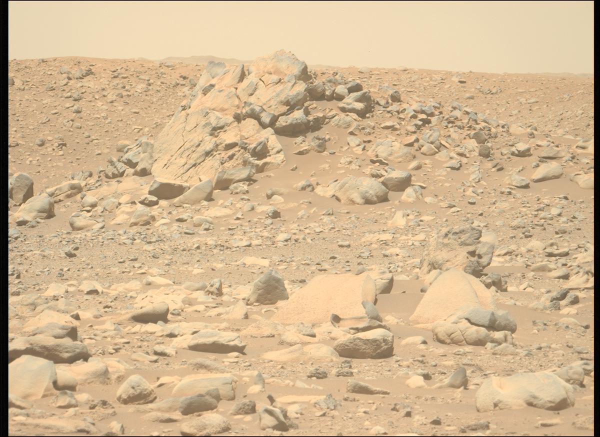 This image was taken by MCZ_LEFT onboard NASA's Mars rover Perseverance on Sol 955