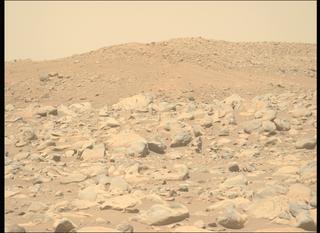 View image taken on Mars, Mars Perseverance Sol 955: Left Mastcam-Z Camera