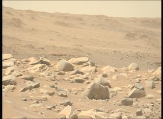 View image taken on Mars, Mars Perseverance Sol 955: Left Mastcam-Z Camera