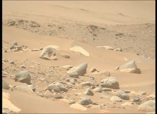 View image taken on Mars, Mars Perseverance Sol 955: Left Mastcam-Z Camera