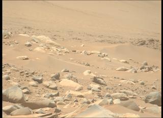 View image taken on Mars, Mars Perseverance Sol 955: Left Mastcam-Z Camera