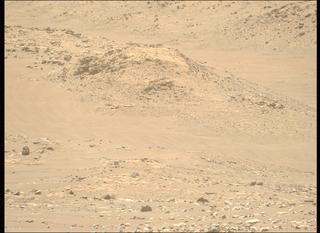 View image taken on Mars, Mars Perseverance Sol 955: Left Mastcam-Z Camera