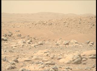 View image taken on Mars, Mars Perseverance Sol 955: Right Mastcam-Z Camera
