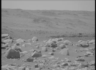 View image taken on Mars, Mars Perseverance Sol 955: Right Mastcam-Z Camera
