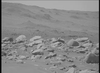 View image taken on Mars, Mars Perseverance Sol 955: Right Mastcam-Z Camera