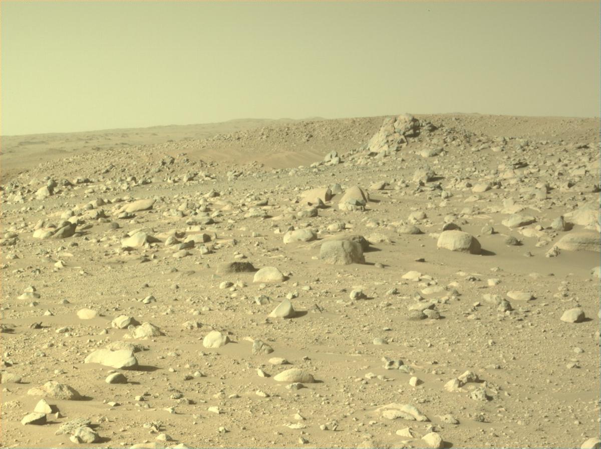 This image was taken by NAVCAM_LEFT onboard NASA's Mars rover Perseverance on Sol 957