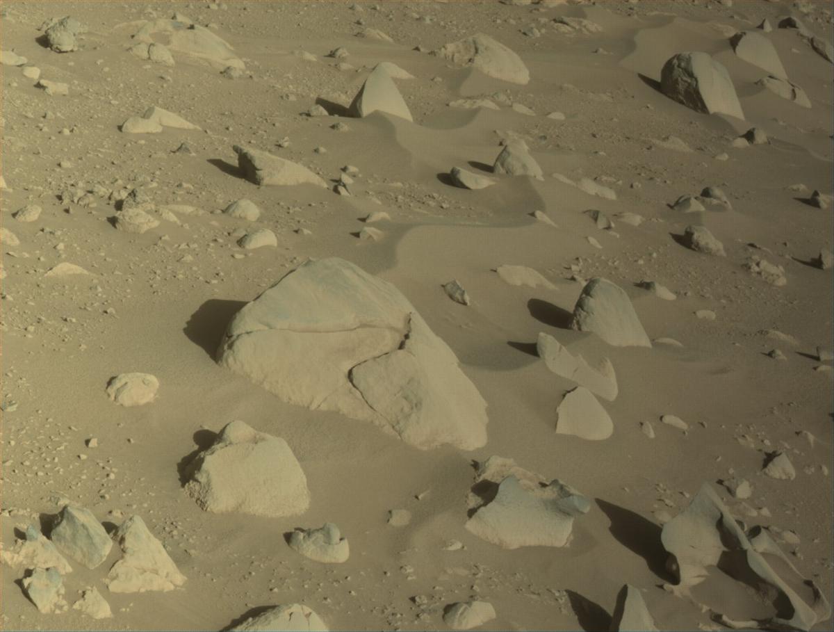 This image was taken by NAVCAM_LEFT onboard NASA's Mars rover Perseverance on Sol 957
