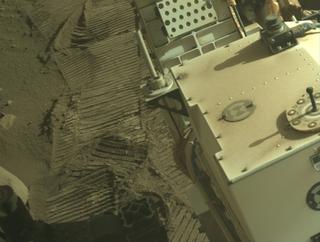 View image taken on Mars, Mars Perseverance Sol 957: Left Navigation Camera (Navcam)