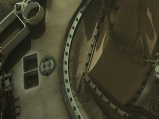 View image taken on Mars, Mars Perseverance Sol 957: Right Navigation Camera (Navcam)