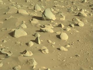View image taken on Mars, Mars Perseverance Sol 957: Right Navigation Camera (Navcam)