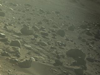View image taken on Mars, Mars Perseverance Sol 957: Right Navigation Camera (Navcam)
