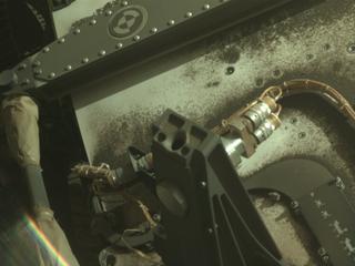 View image taken on Mars, Mars Perseverance Sol 957: Right Navigation Camera (Navcam)