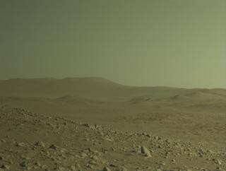 View image taken on Mars, Mars Perseverance Sol 957: Right Navigation Camera (Navcam)