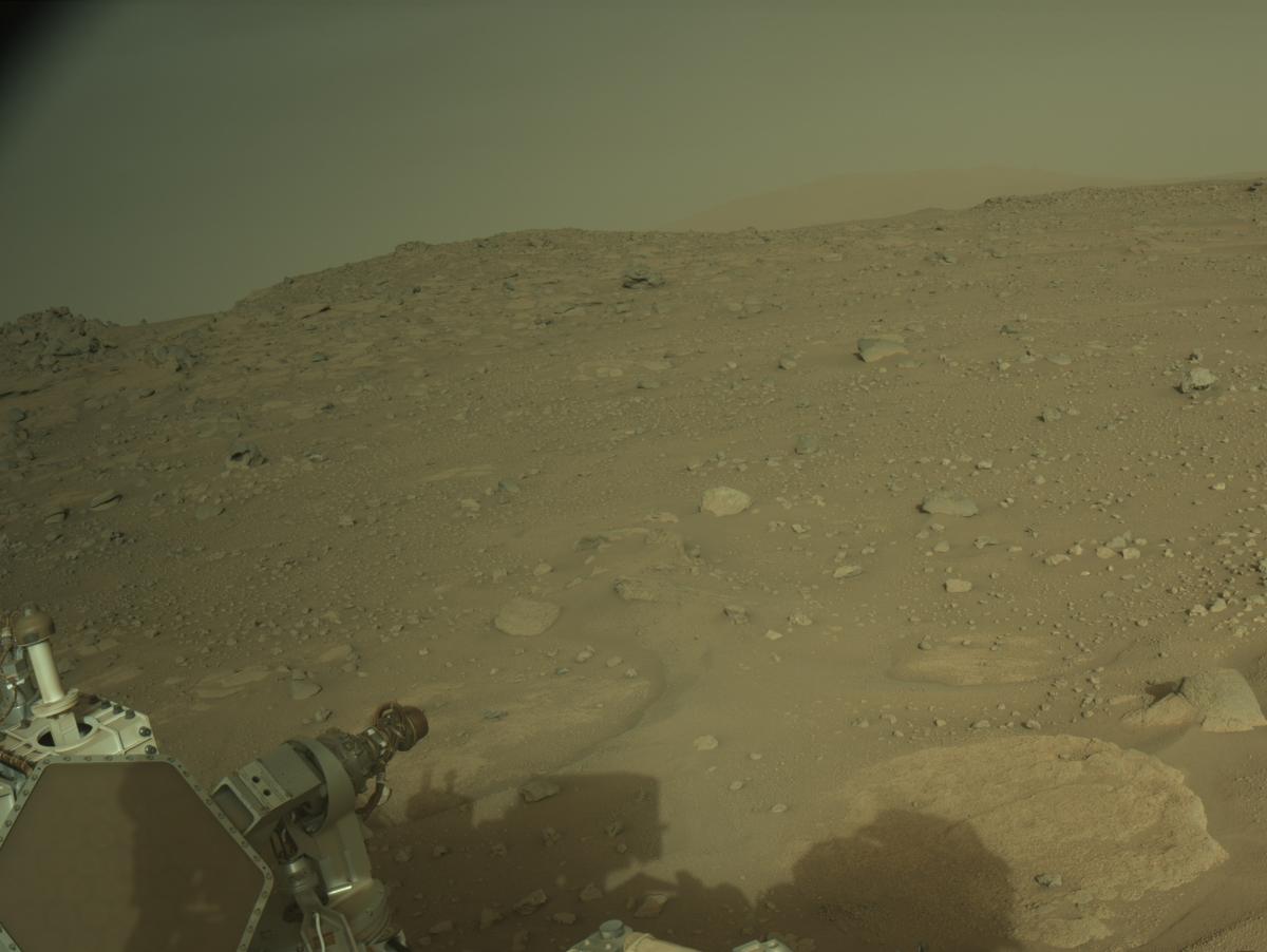 This image was taken by NAVCAM_RIGHT onboard NASA's Mars rover Perseverance on Sol 960