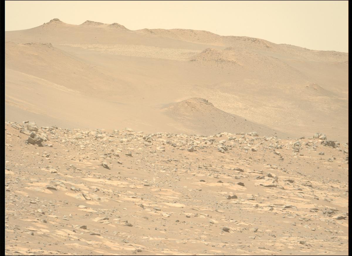 This image was taken by MCZ_LEFT onboard NASA's Mars rover Perseverance on Sol 962