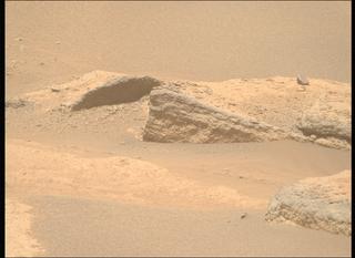 View image taken on Mars, Mars Perseverance Sol 963: Right Mastcam-Z Camera