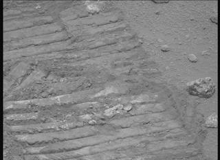 View image taken on Mars, Mars Perseverance Sol 963: Right Mastcam-Z Camera