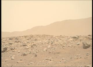 View image taken on Mars, Mars Perseverance Sol 963: Right Mastcam-Z Camera
