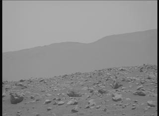 View image taken on Mars, Mars Perseverance Sol 963: Right Mastcam-Z Camera