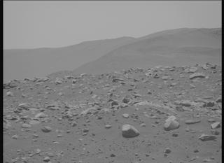 View image taken on Mars, Mars Perseverance Sol 963: Right Mastcam-Z Camera