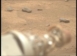 View image taken on Mars, Mars Perseverance Sol 963: Right Mastcam-Z Camera
