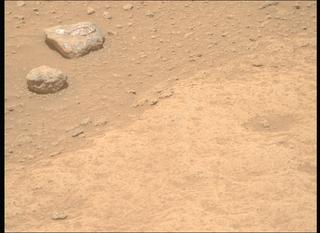View image taken on Mars, Mars Perseverance Sol 963: Right Mastcam-Z Camera