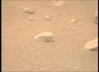 View image taken on Mars, Mars Perseverance Sol 963: Right Mastcam-Z Camera