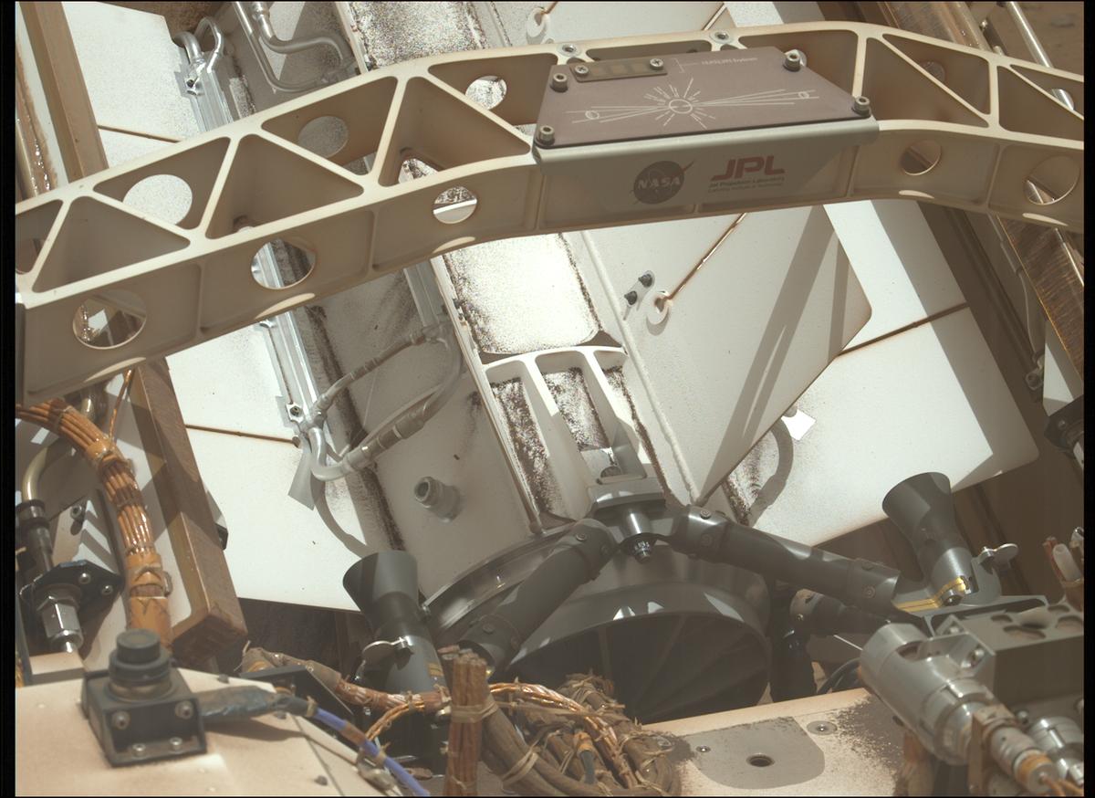 This image was taken by MCZ_LEFT onboard NASA's Mars rover Perseverance on Sol 965