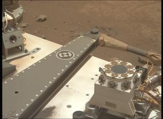 View image taken on Mars, Mars Perseverance Sol 965: Left Mastcam-Z Camera