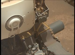 View image taken on Mars, Mars Perseverance Sol 965: Left Mastcam-Z Camera