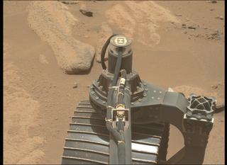 View image taken on Mars, Mars Perseverance Sol 965: Left Mastcam-Z Camera