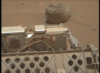 View image taken on Mars, Mars Perseverance Sol 965: Right Mastcam-Z Camera