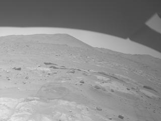 View image taken on Mars, Mars Perseverance Sol 973: Front Left Hazard Avoidance Camera (Hazcam)