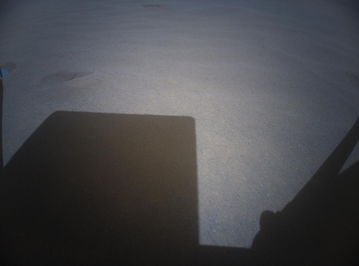 This image was taken by HELI_RTE onboard NASA's Mars rover Perseverance on Sol 979
