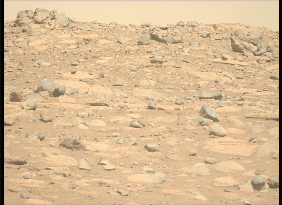 This image was taken by MCZ_LEFT onboard NASA's Mars rover Perseverance on Sol 988